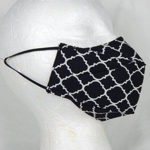 Beautiful Handmade Face Mask Kids 5-10yo. Black